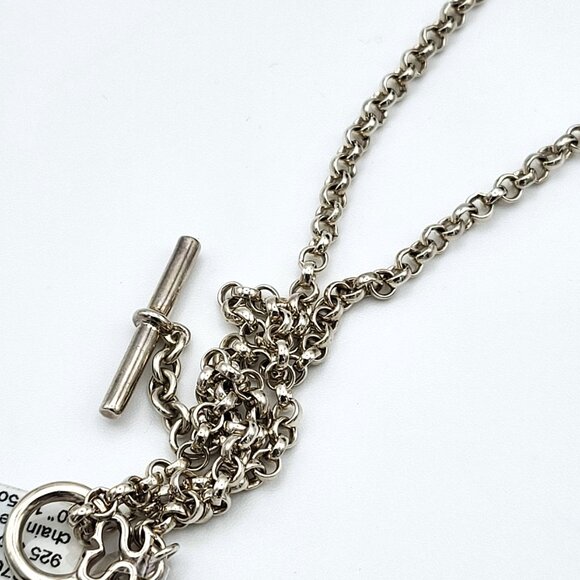 Slane & Slane Bee Necklace on 30" Chain.  .925 - Picture 2 of 6